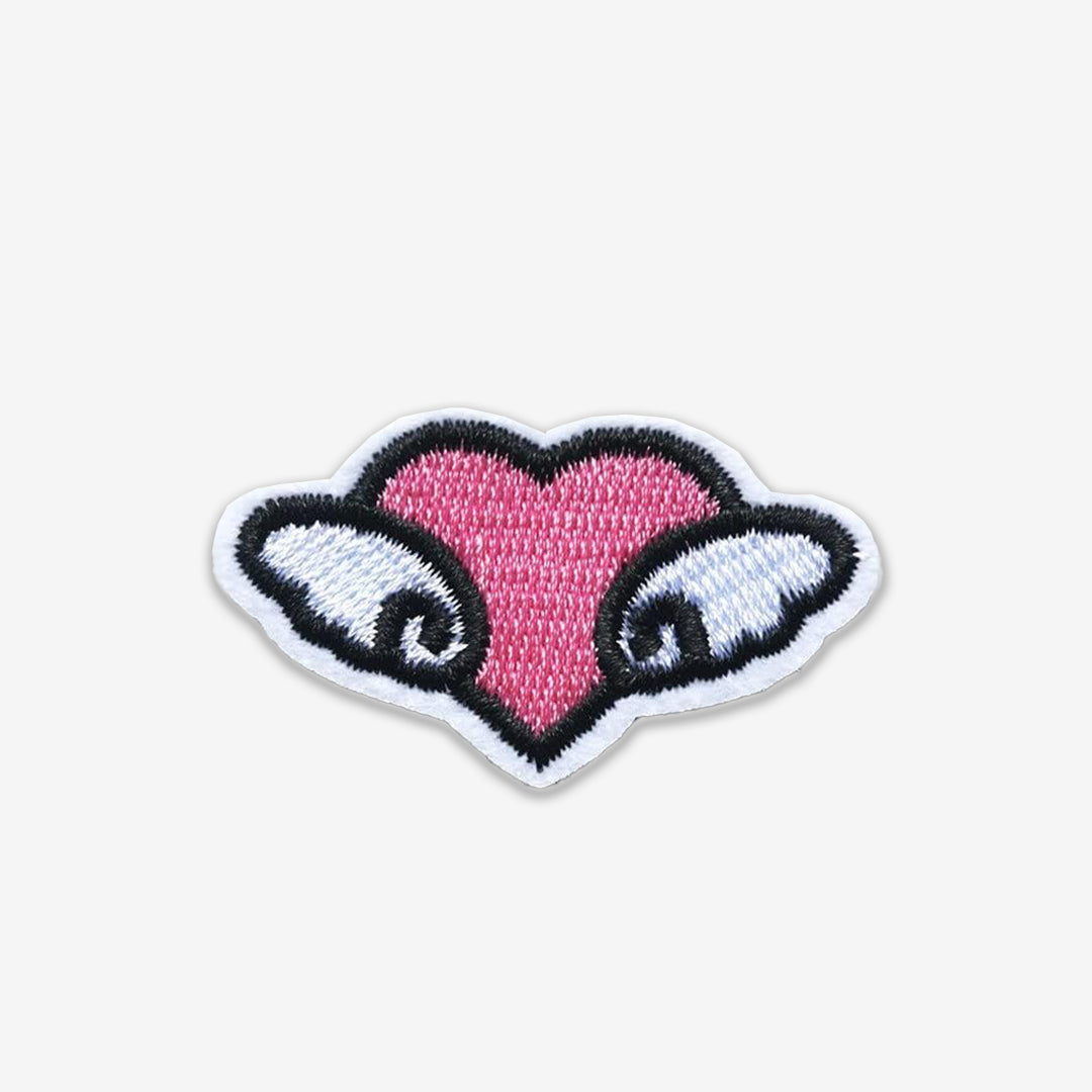 Heartwing Iron Patch