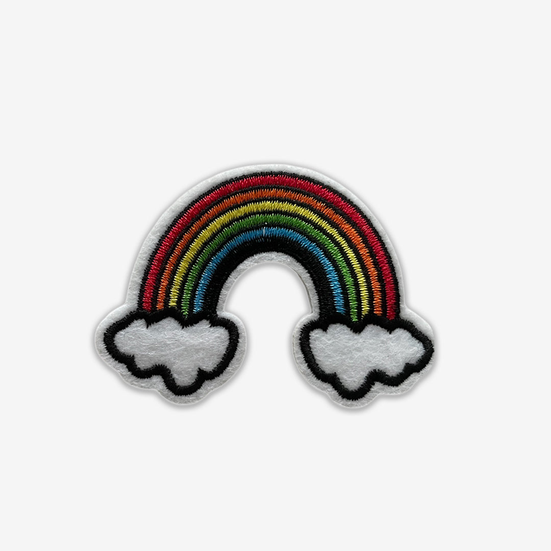 Rainbow Clouds Iron Patch