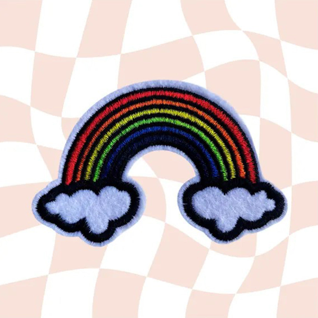 Rainbow Clouds Iron Patch
