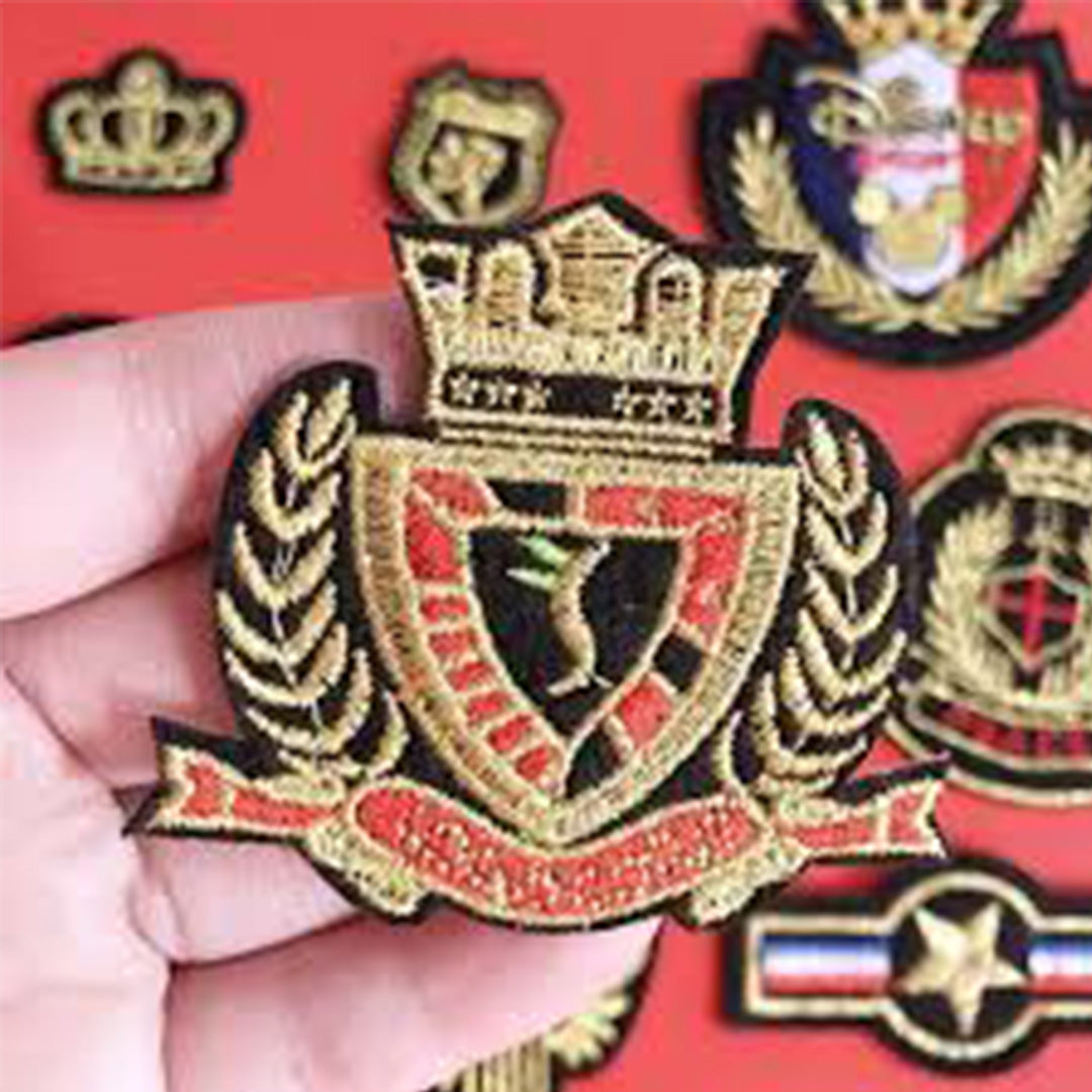 Military Crown Iron Patch