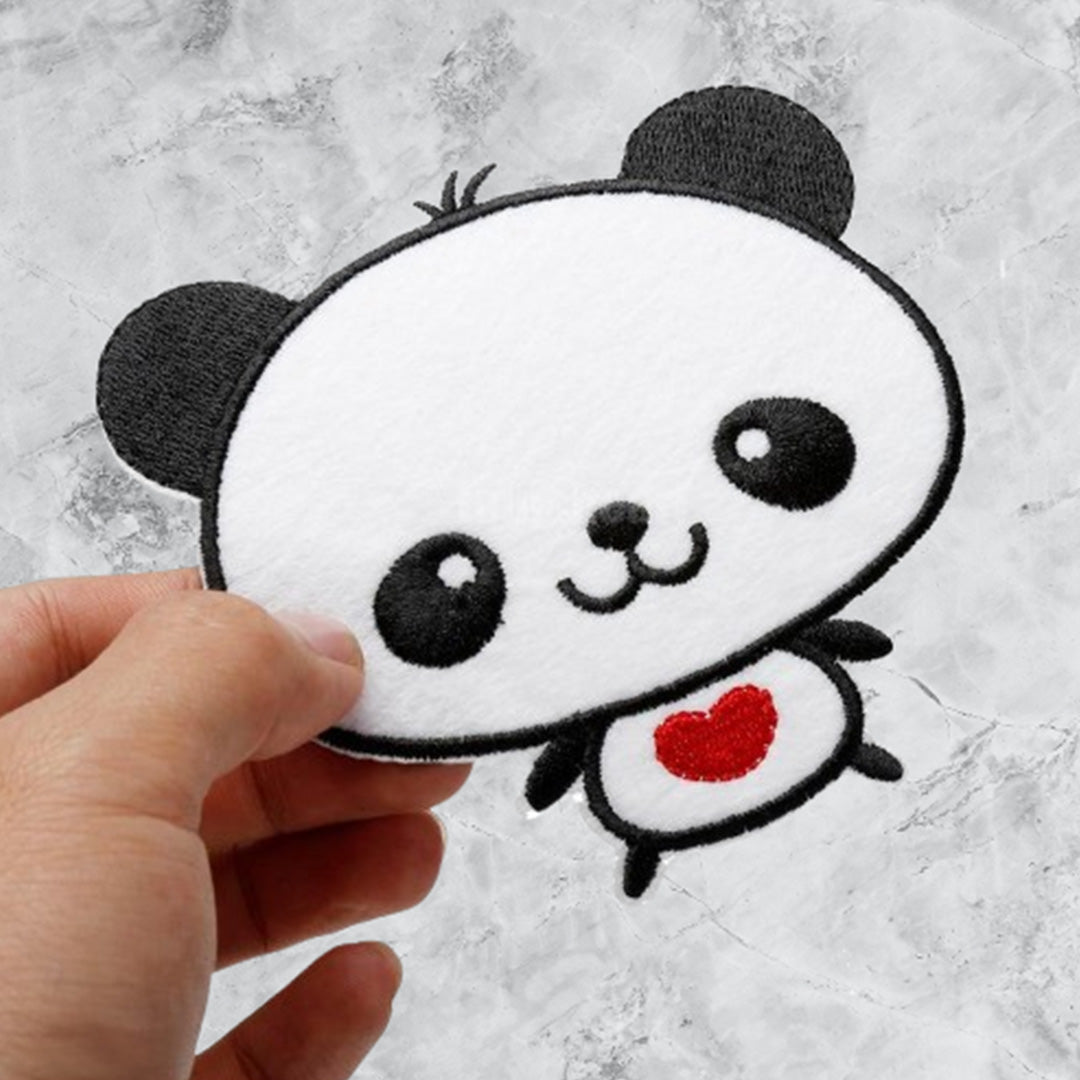 Happy Panda Iron Patch