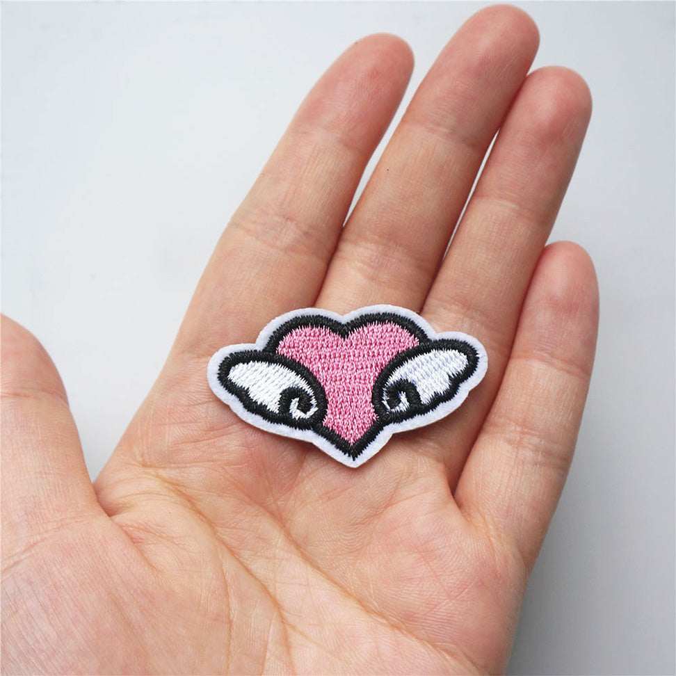 Heartwing Iron Patch