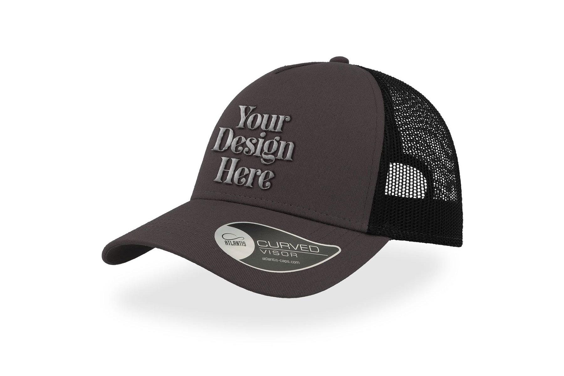 Rapper Cotton Dark Gray Cap