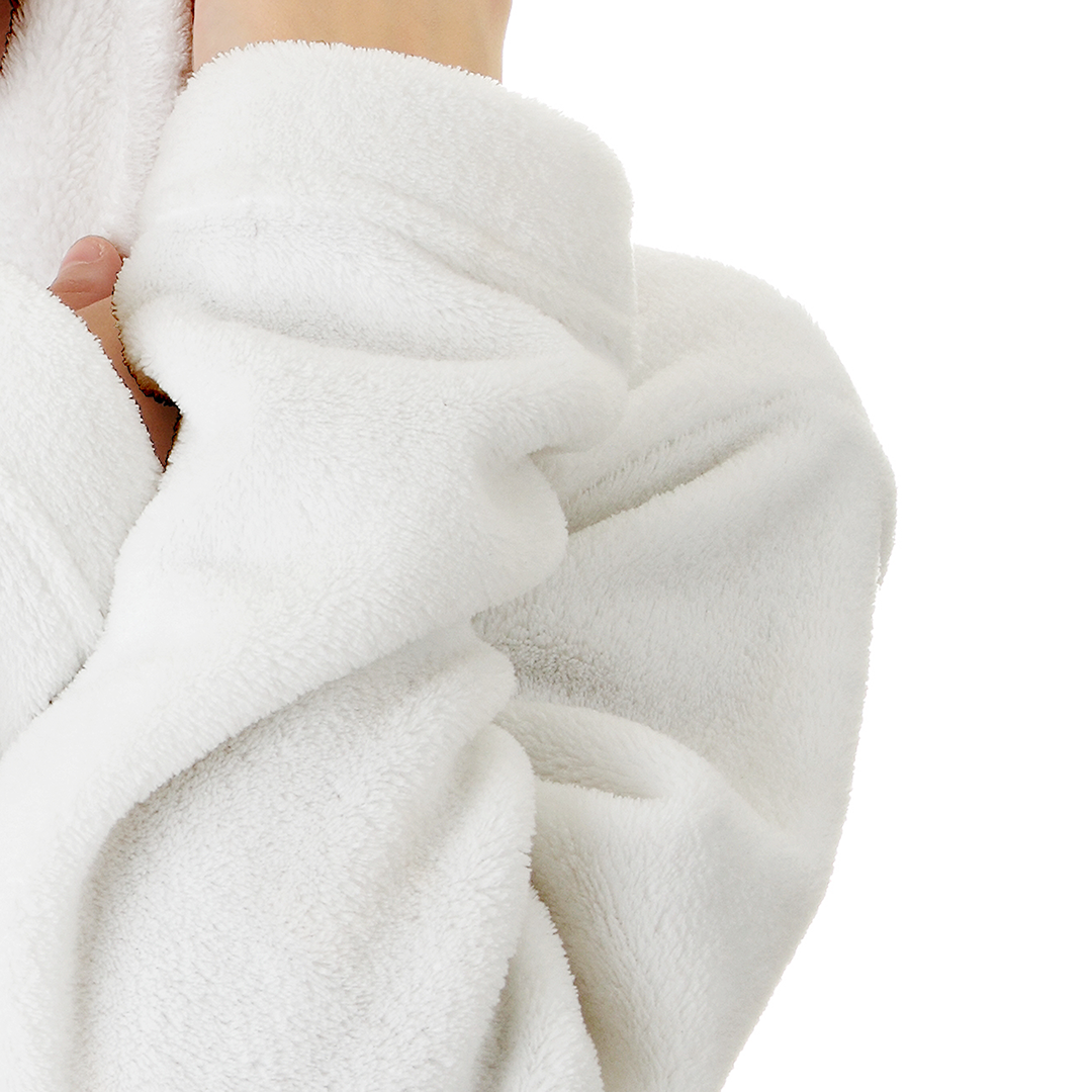 White Kids Bathrobe