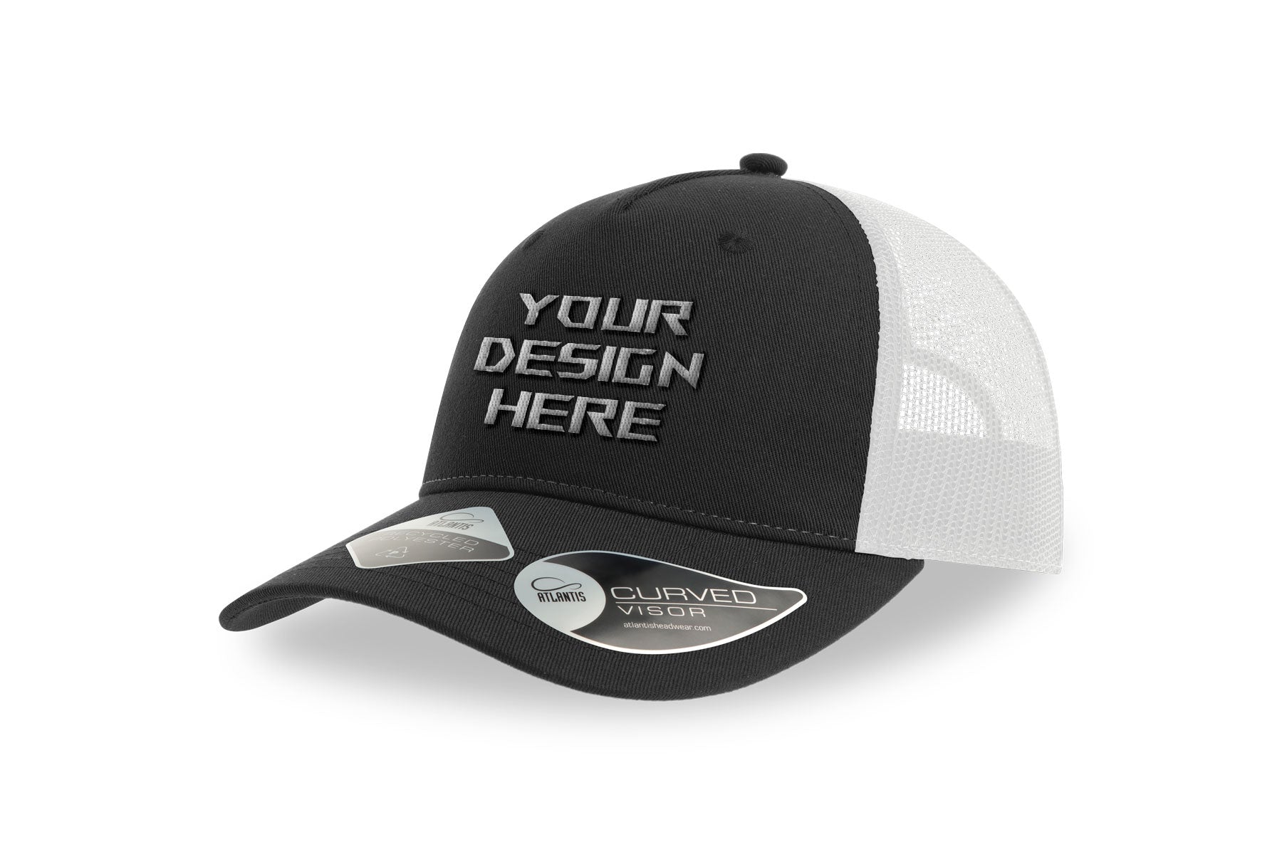 Zion Black White Cap