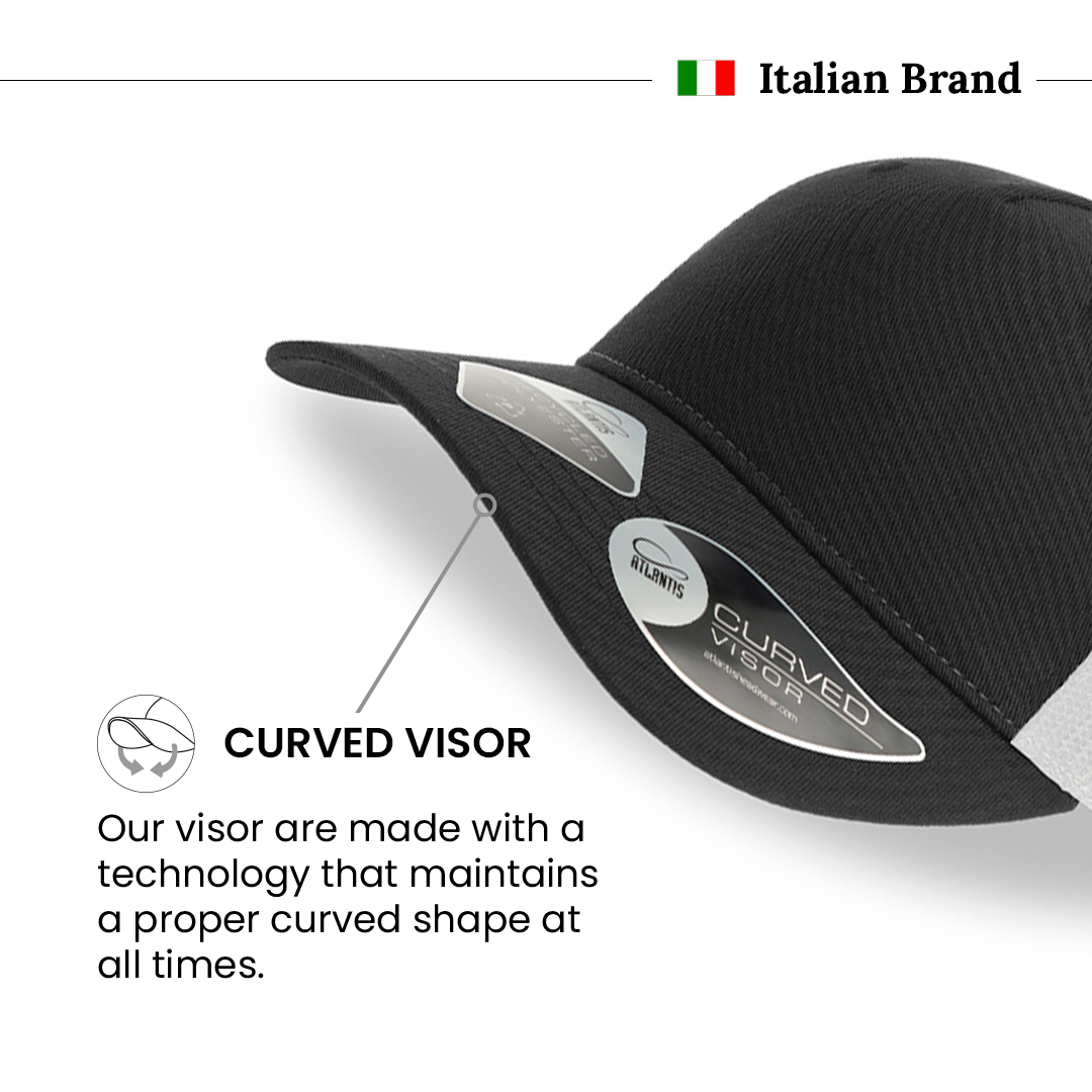 Zion Black White Cap