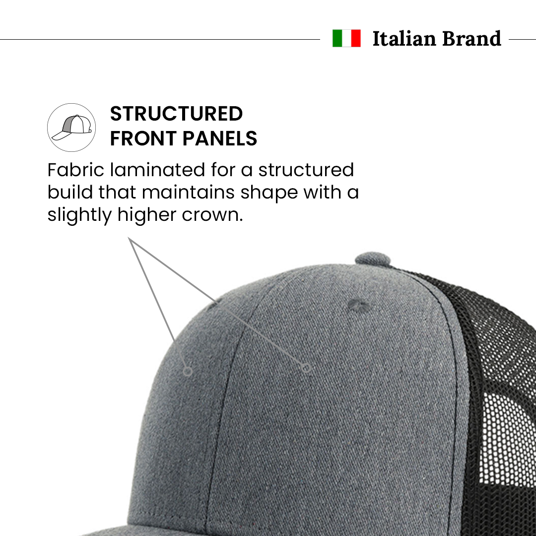 Sonic Gray Melange Black Cap