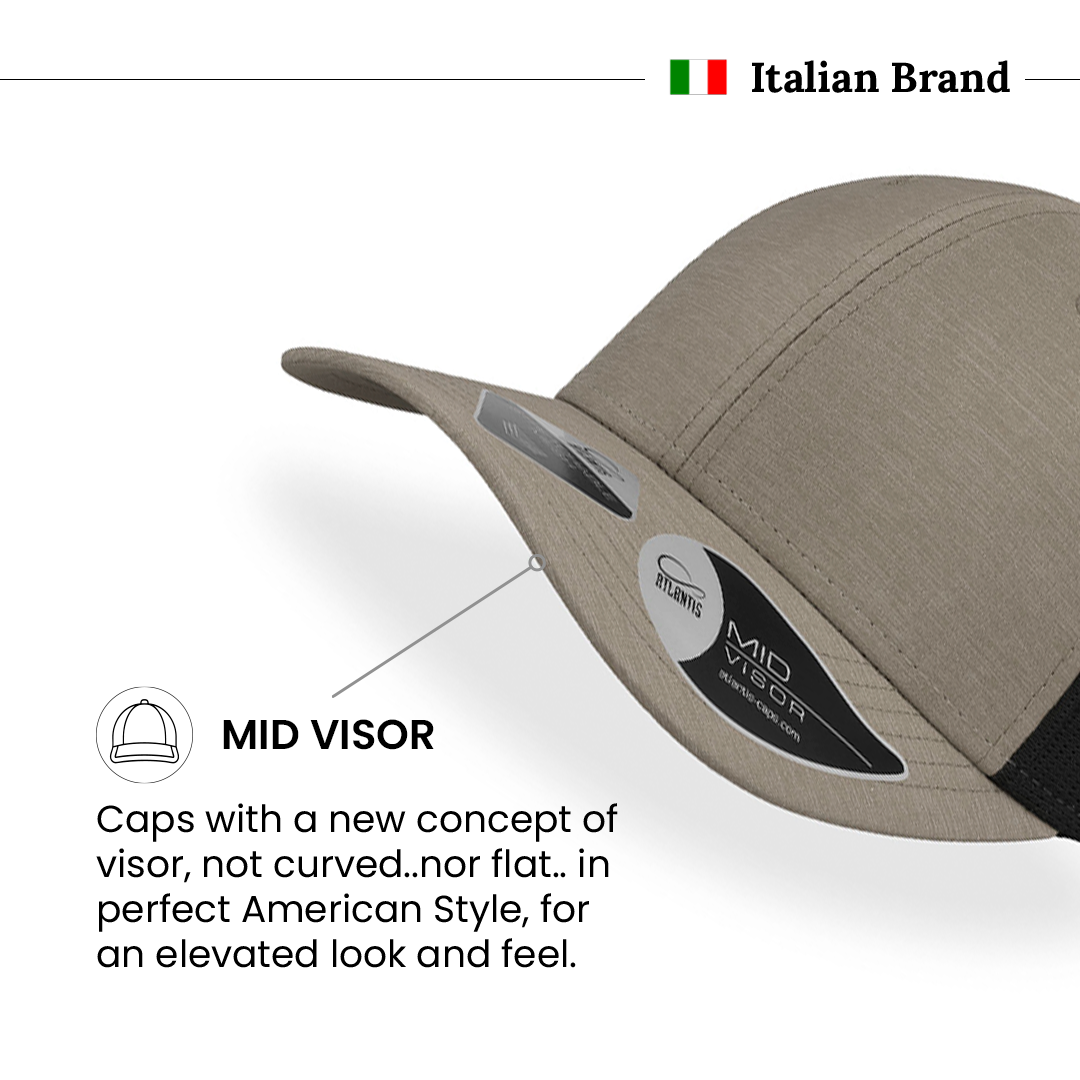 Whippy Gray Melange Cap