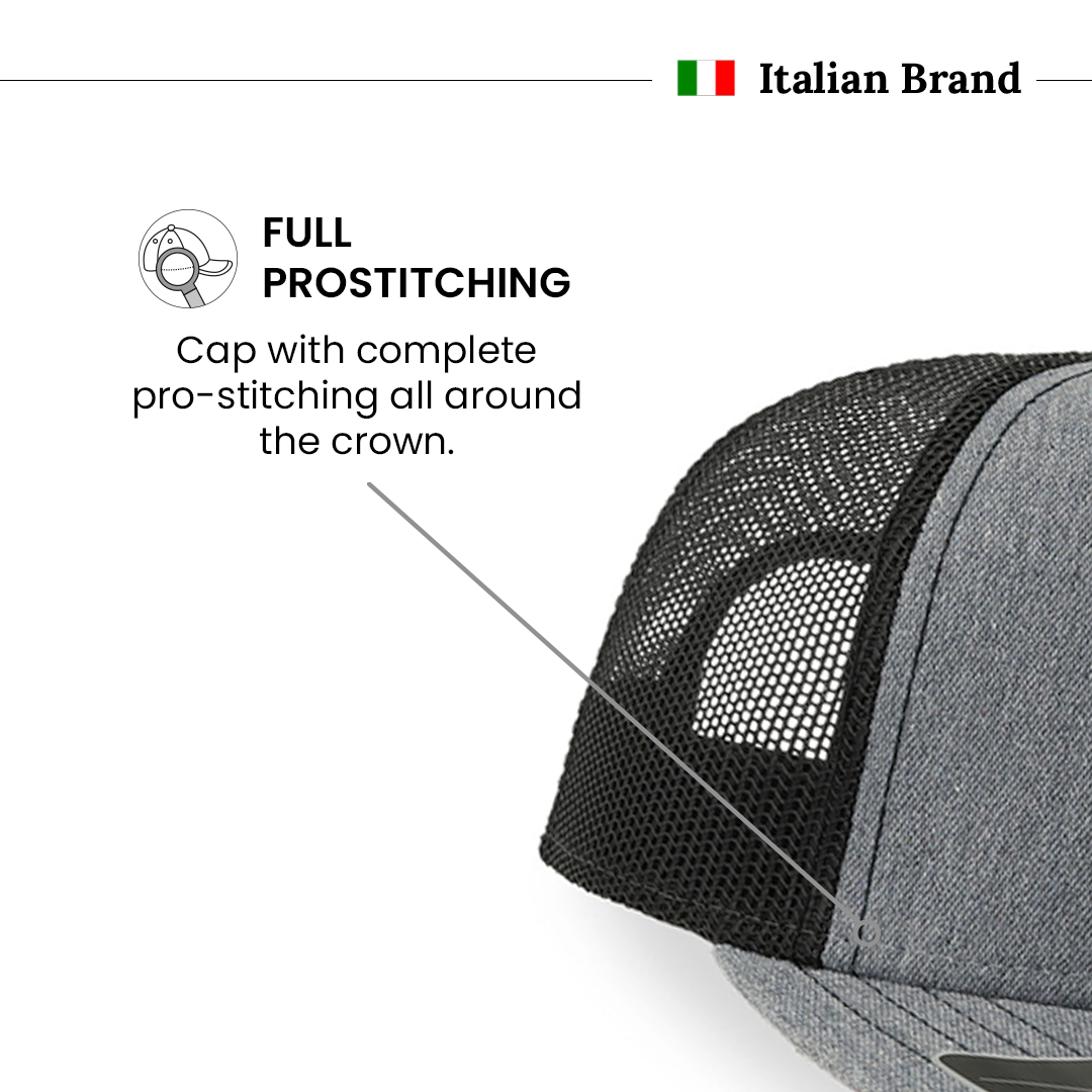 Sonic Gray Melange Black Cap
