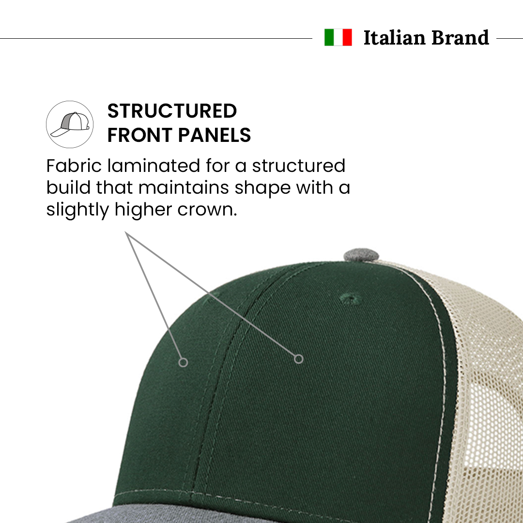Sonic Bottle Green/Gray Melange/ Beige Cap