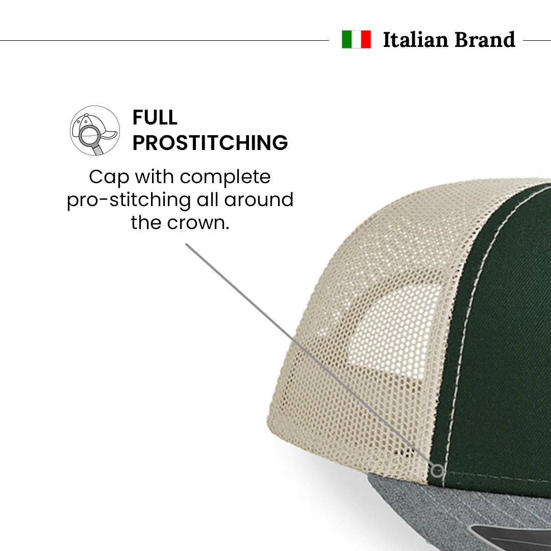 Sonic Bottle Green/Gray Melange/ Beige Cap