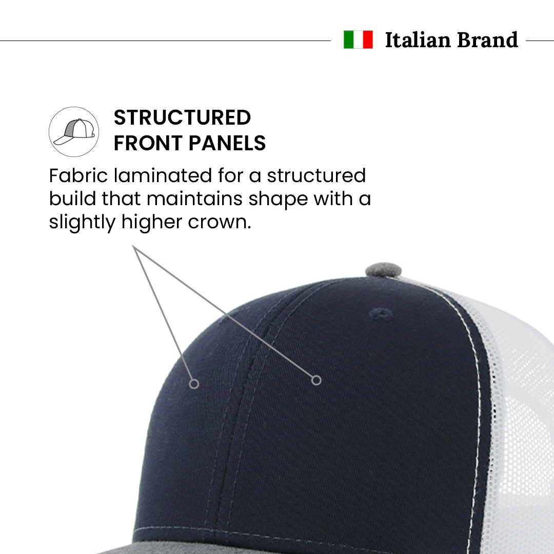 Sonic Navy / Gray Melange / White Cap