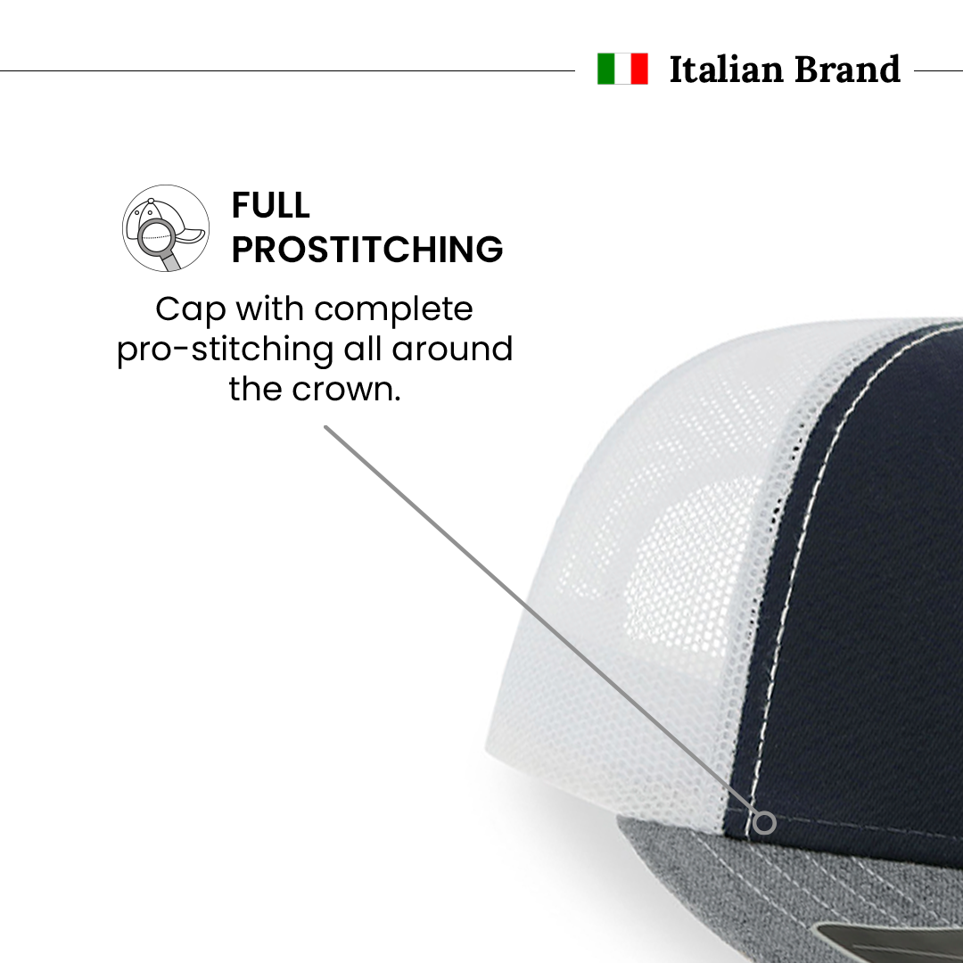 Sonic Navy / Gray Melange / White Cap