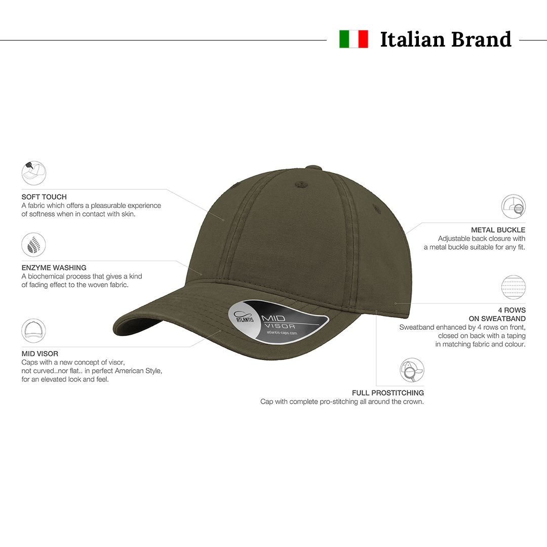 Groovy Olive Cap