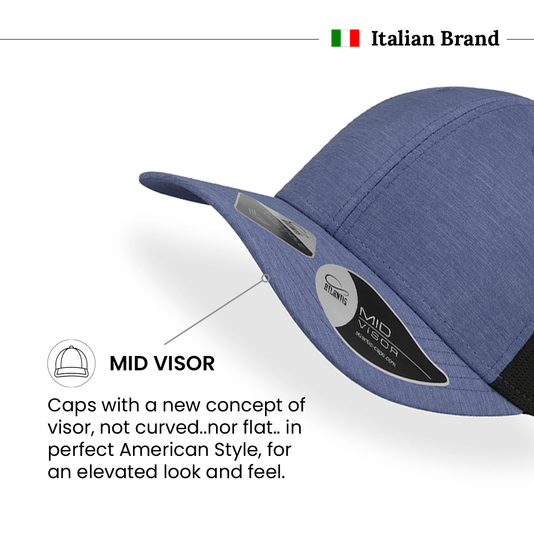 Whippy Royal Melange Cap