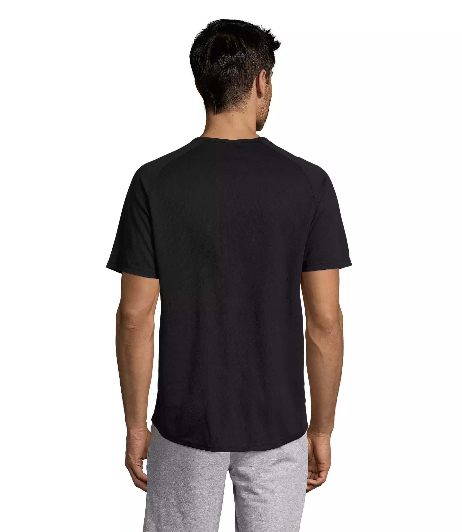 Sporty Shirt Unisex Black