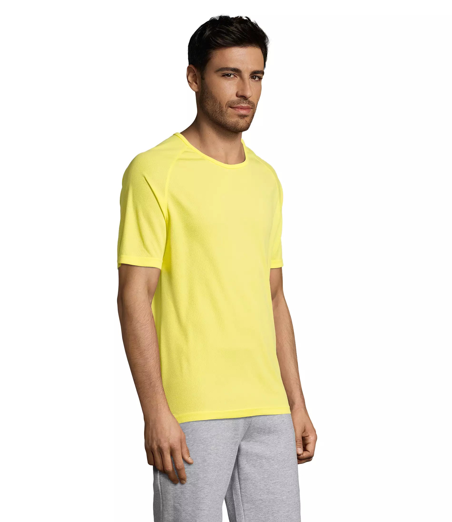 Sporty Shirt Unisex Lemon