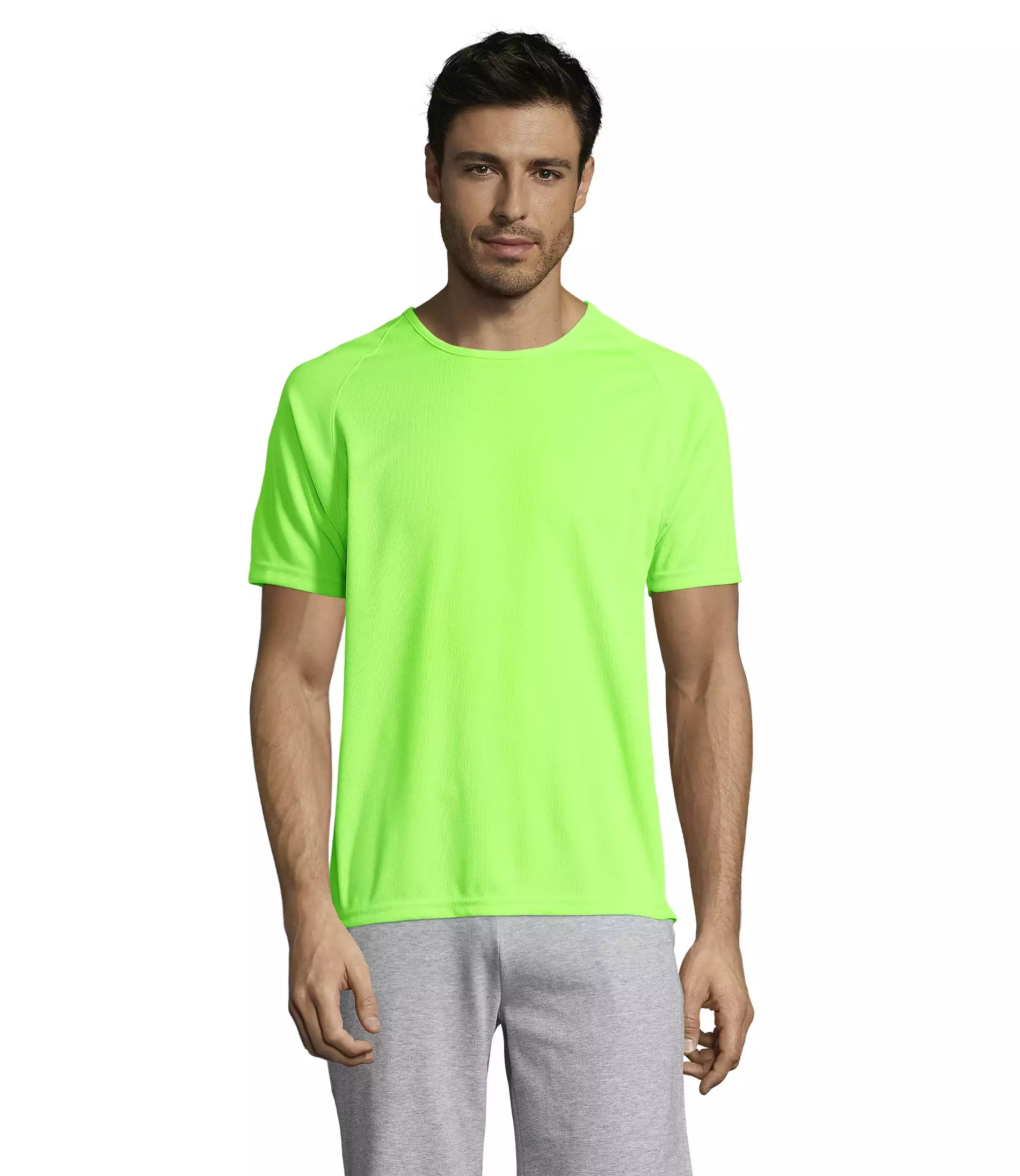 Sporty Shirt Unisex Neon Green