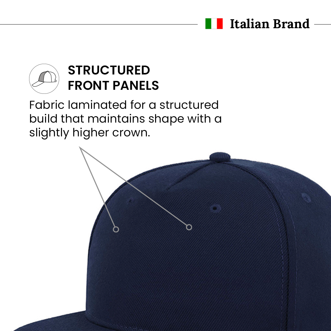 Snap Five Navy Flag Cap