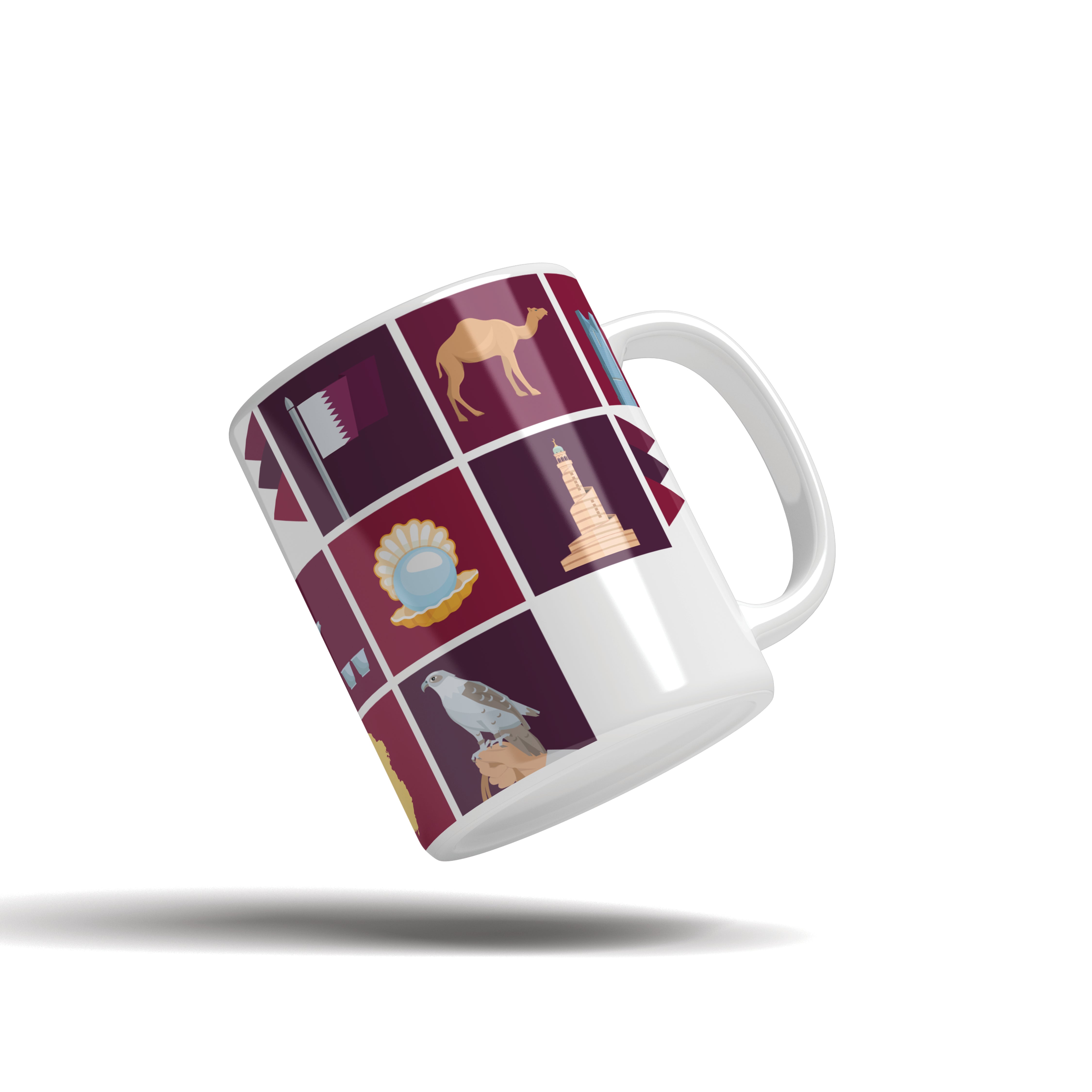 Qatar Collage Mug