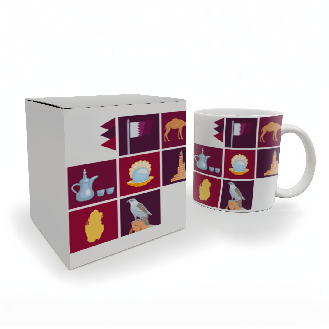 Qatar Collage Mug