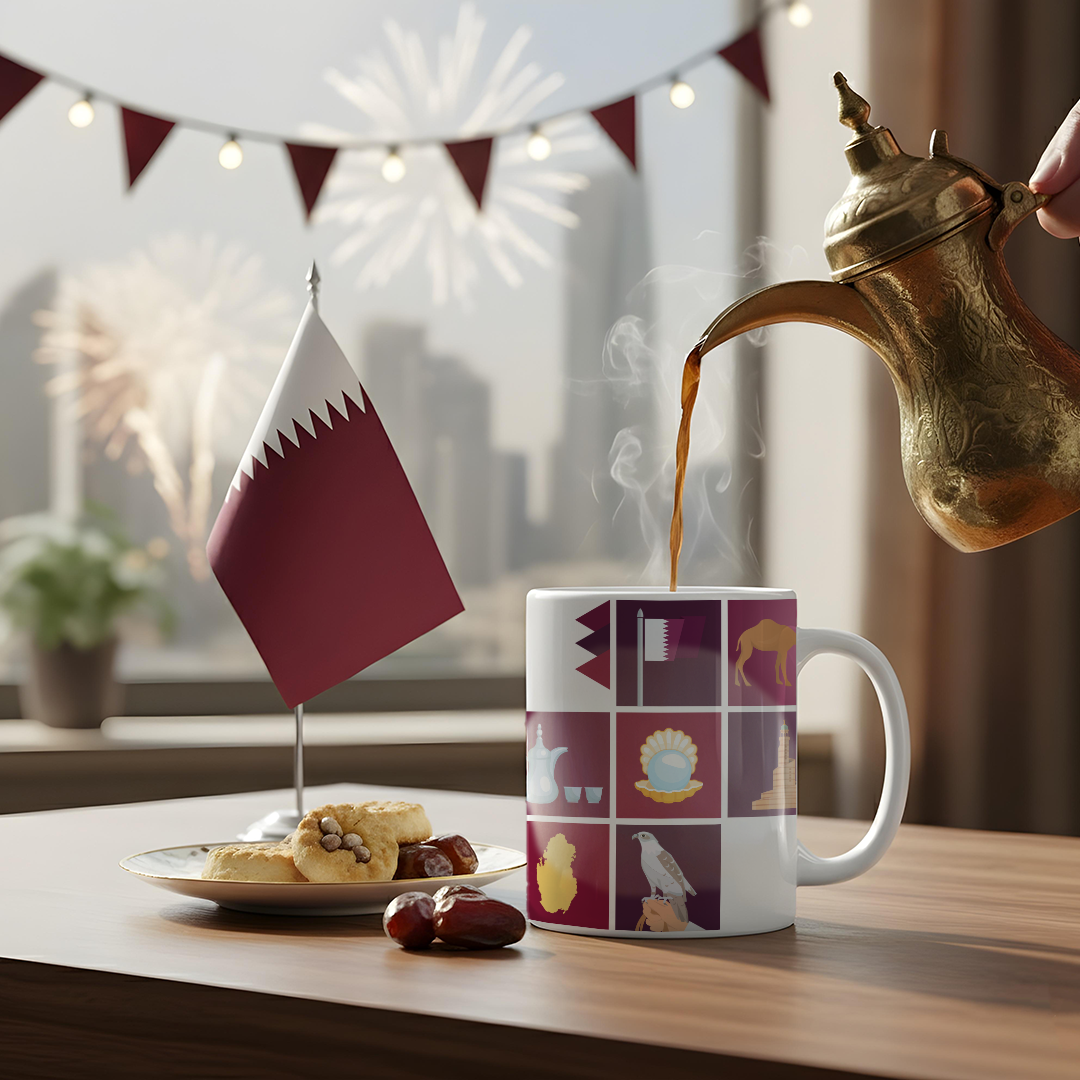 Qatar Collage Mug