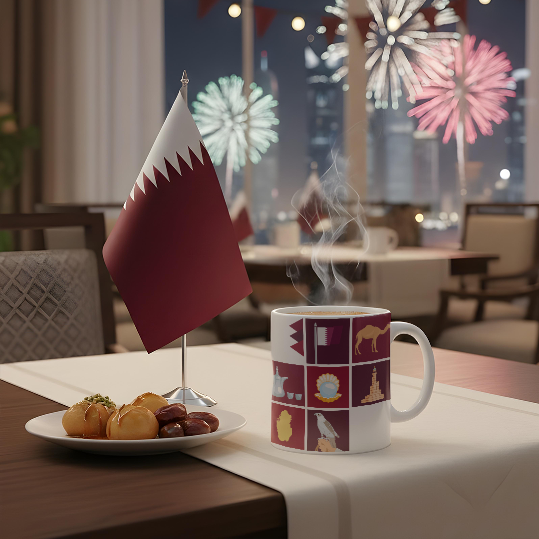 Qatar Collage Mug