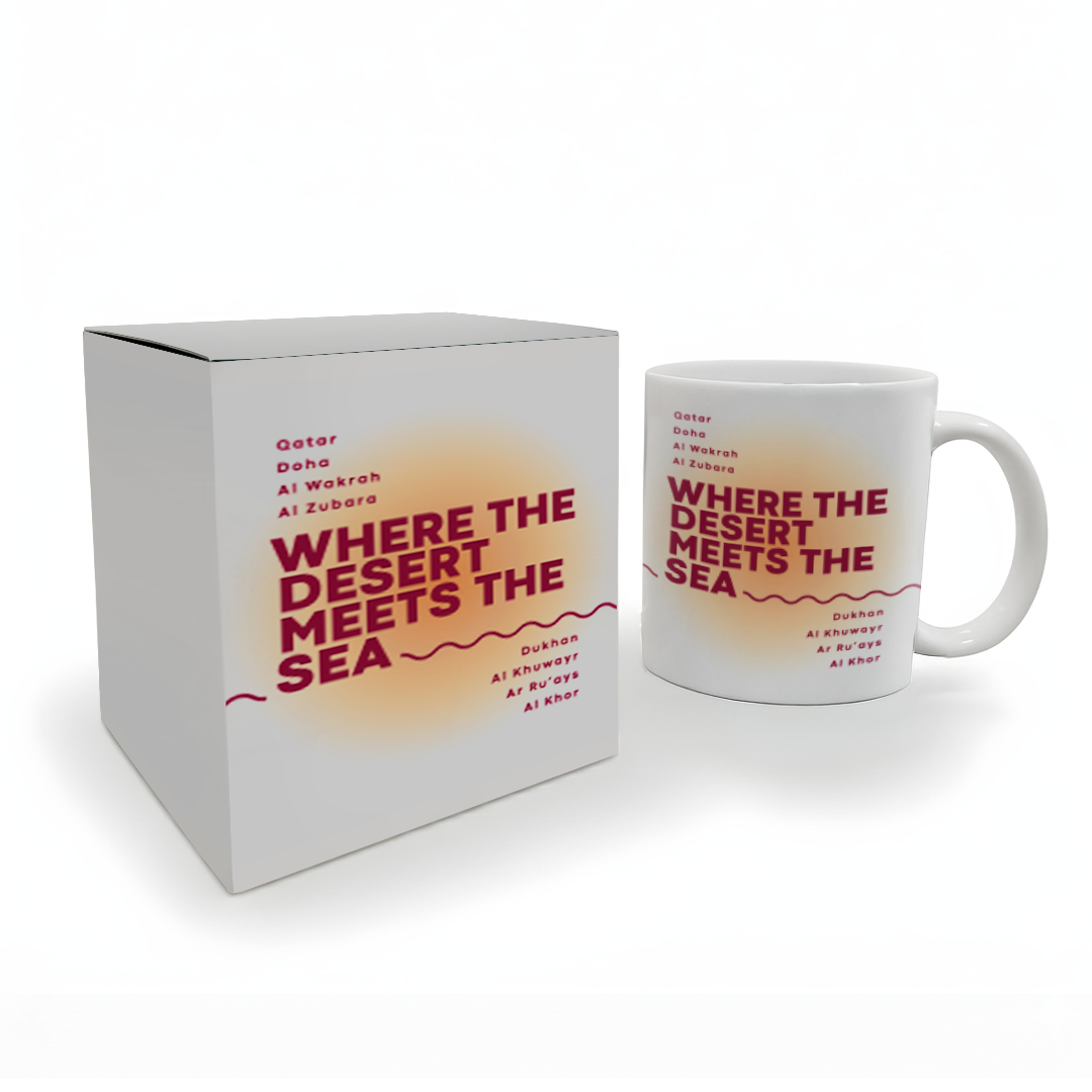 Where The Dessert Meets The Sea Mug